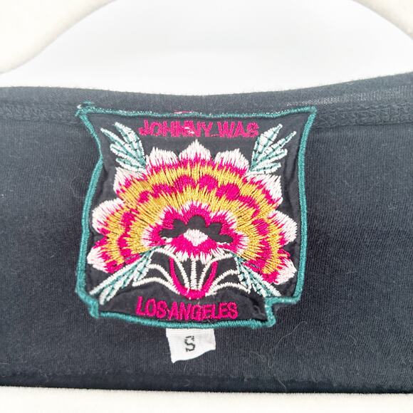 Johnny Was Womens Boho Festival Embroidered Floral Tunic Top Blouse‎ Size S - Picture 3 of 8